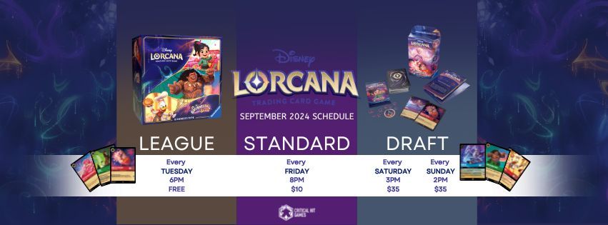 Lorcana Septemeber Events