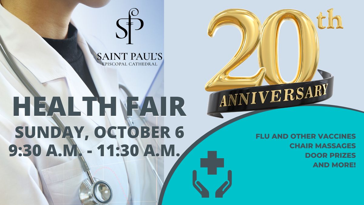 20th Annual Health Fair!