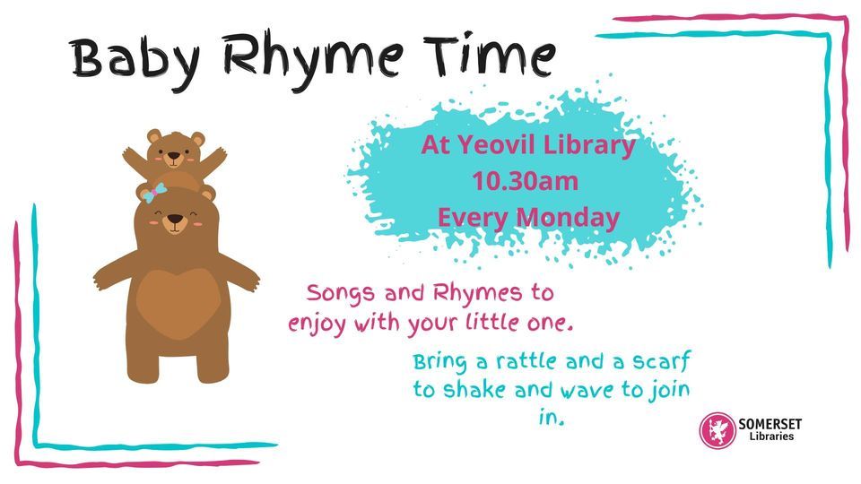 Baby Rhyme Time, Somerset Libraries Yeovil, 23 May 2022