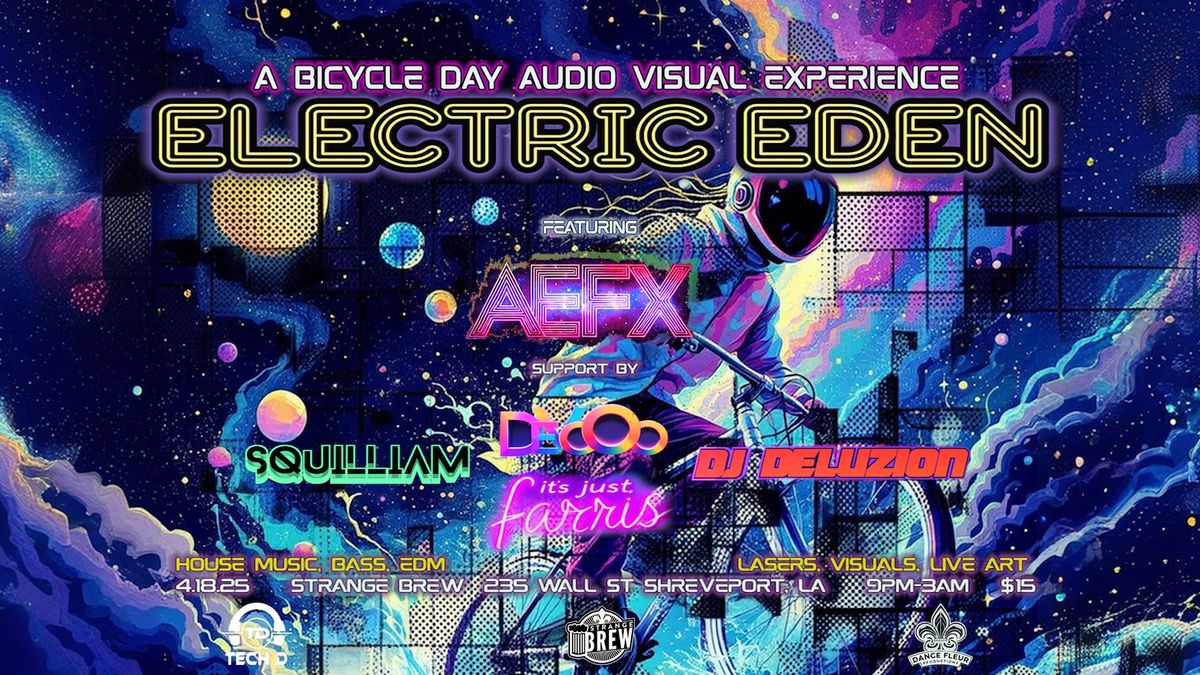 Electric Eden: A Bicycle Day Audio Visual Experience