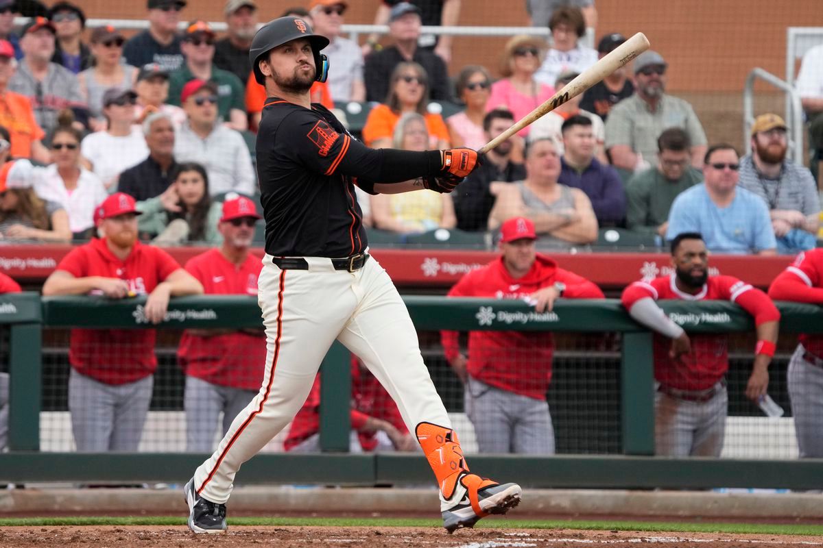 Spring Training - Los Angeles Angels at San Francisco Giants