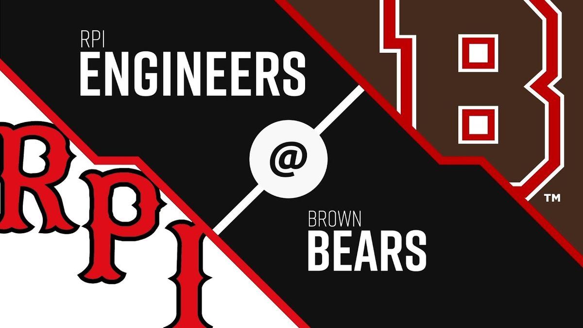 RPI Engineers vs. Brown Bears