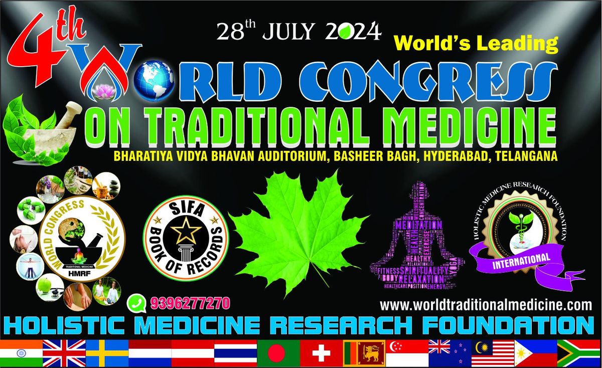 4th World Congress on Traditional Medicine 2024