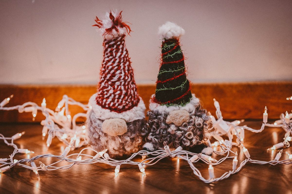 Felting Class with Kruger Krafts: Christmas Gnomes