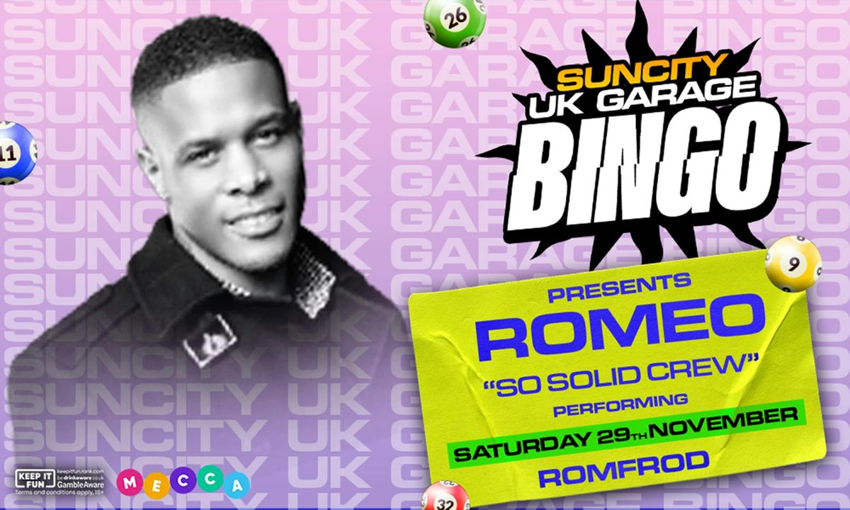 UK GARAGE BINGO in Dagenham | MONSTA BOY &amp; SPECIAL MC 