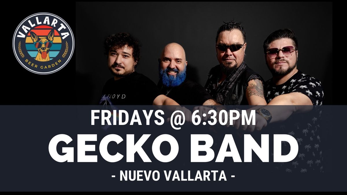 Back at the garden Gecko Band Vallarta