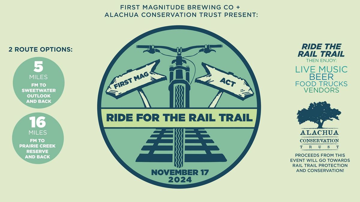 Ride for the Rail Trail with ACT at First Magnitude