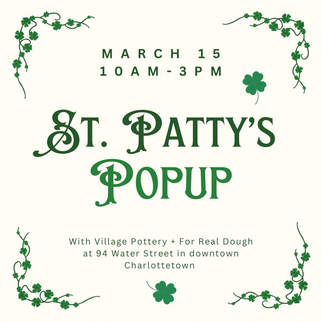 St. Patty\u2019s Popup with For Real Dough \ud83c\udf40