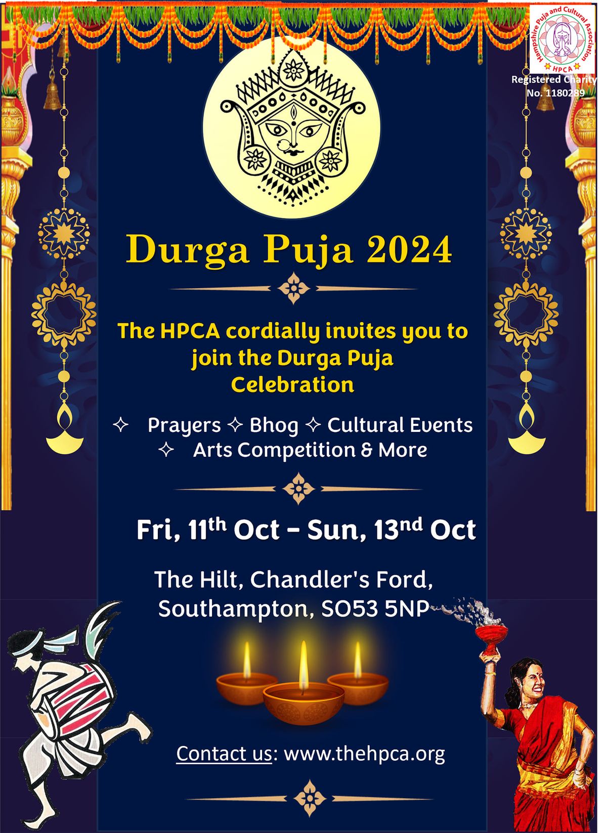 Durga Puja 2024, Southampton, UK