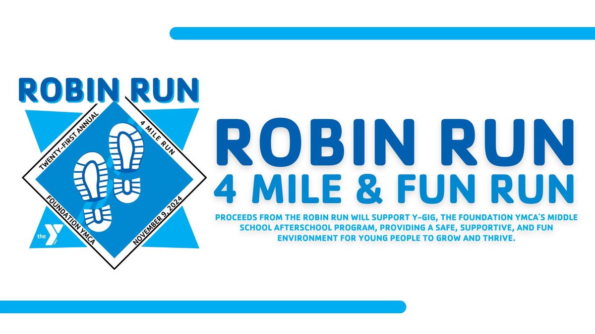 21 Annual Robin Run