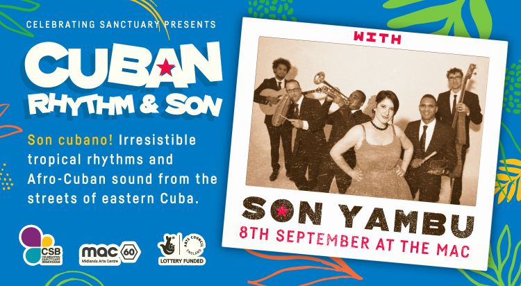 Celebrating Sanctuary Presents Cuban Rhythm & Son, with Son Yambu