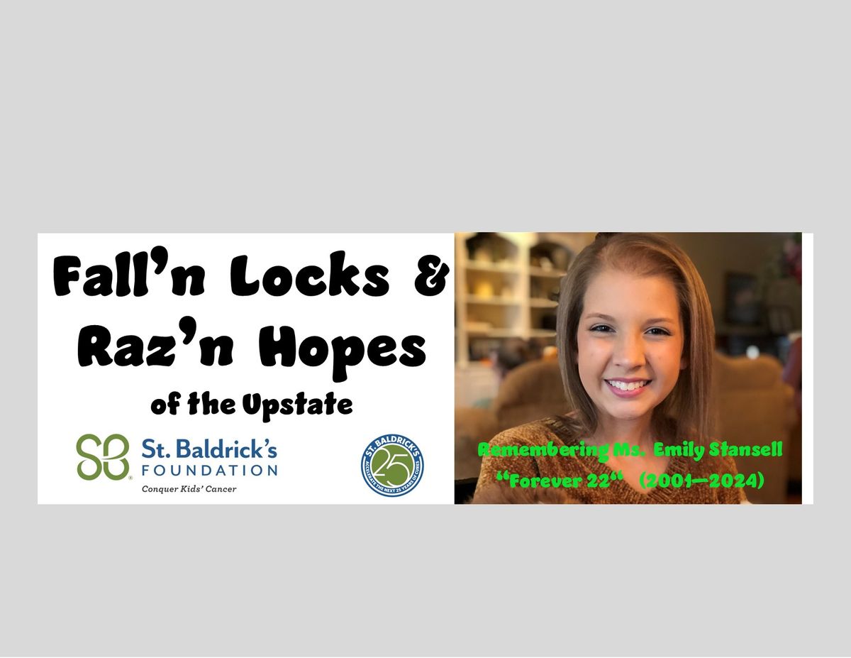 Fall'n Locks & Raz'n Hopes of the Upstate Head-Shaving Event