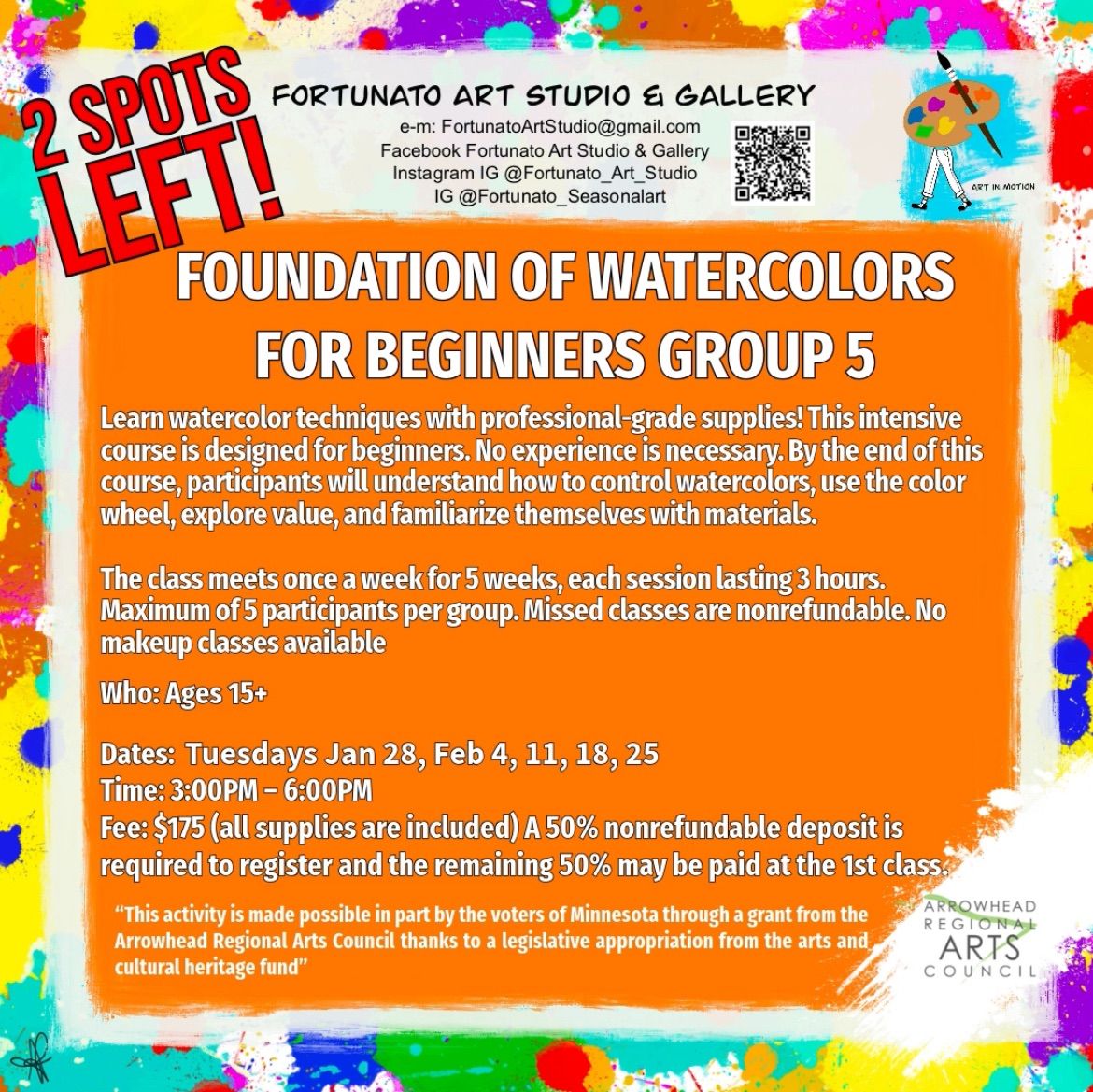 Foundations of Watercolor for Beginners 