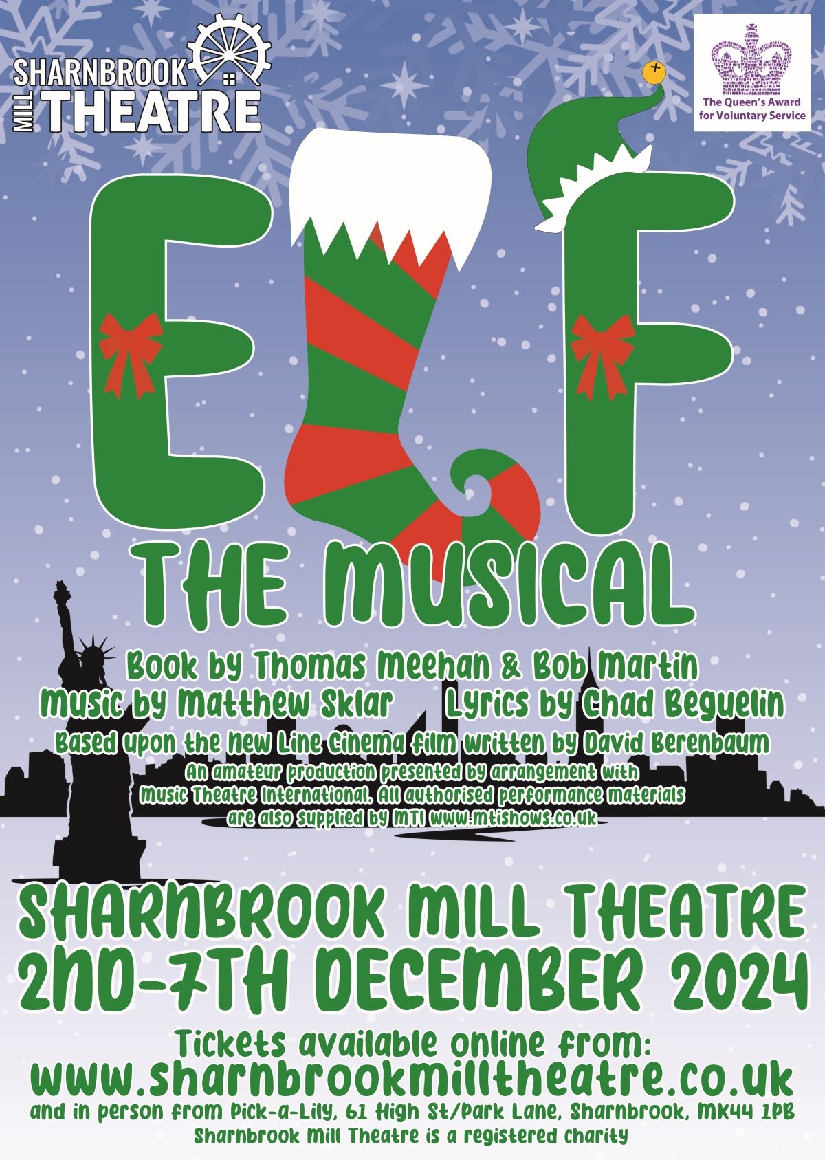 Elf - The Musical auditions