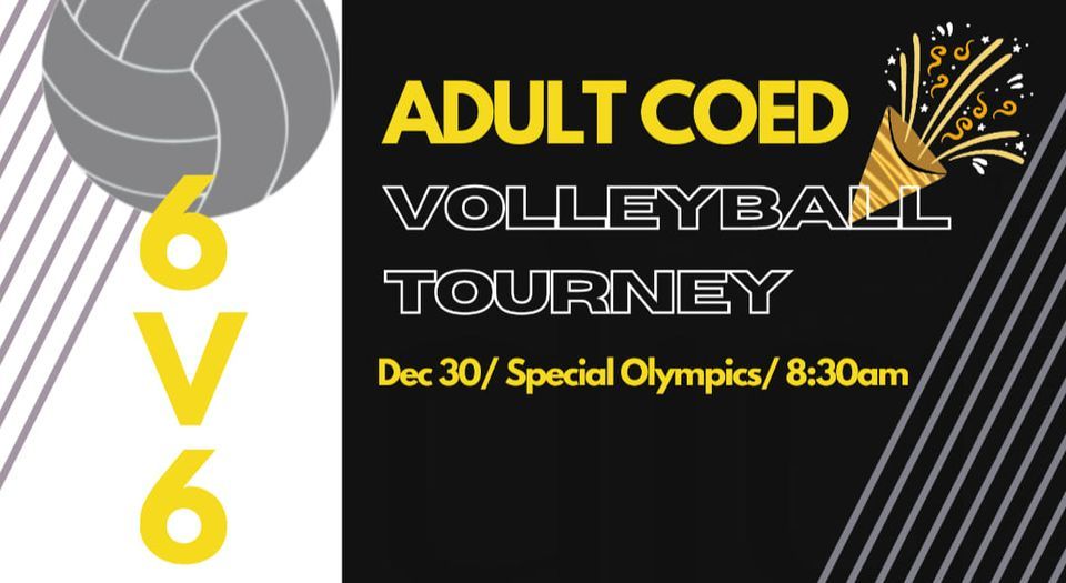 FULL! Coed 6v6 Volleyball Tournament, Special Olympics South Dakota