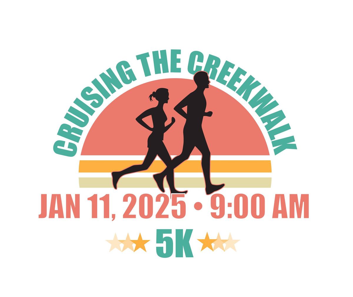 Cruising the Creekwalk 5K