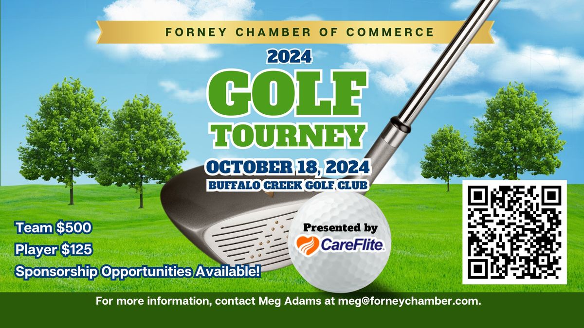 2024 Forney Chamber of Commerce Annual Golf Tournament