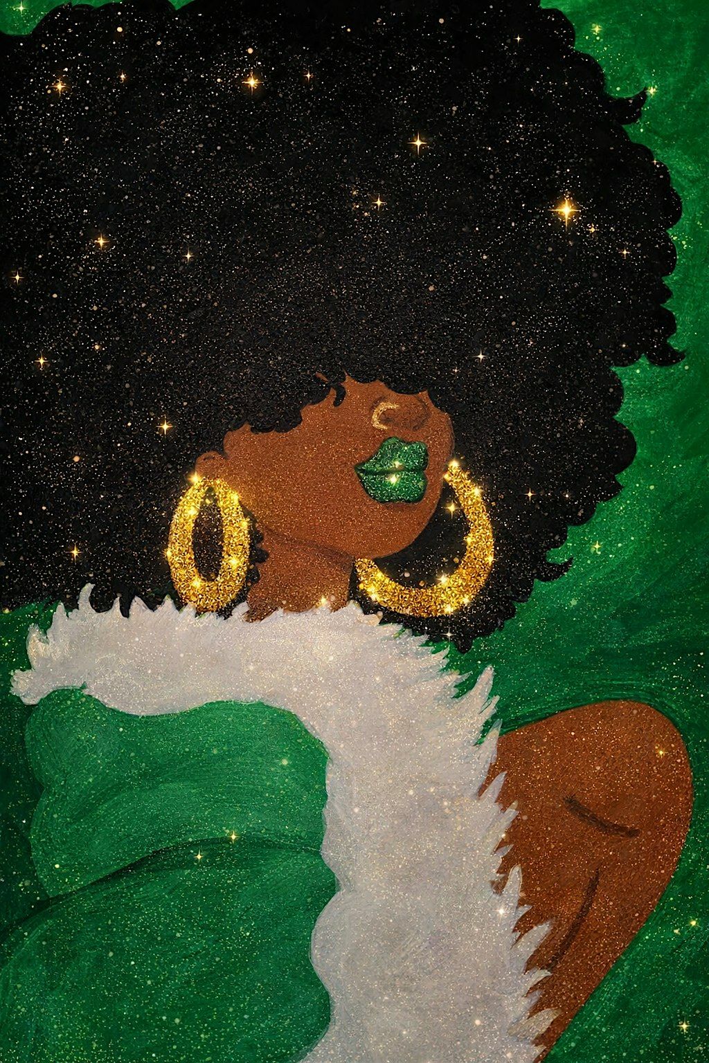 Green Envy  Sip & Paint