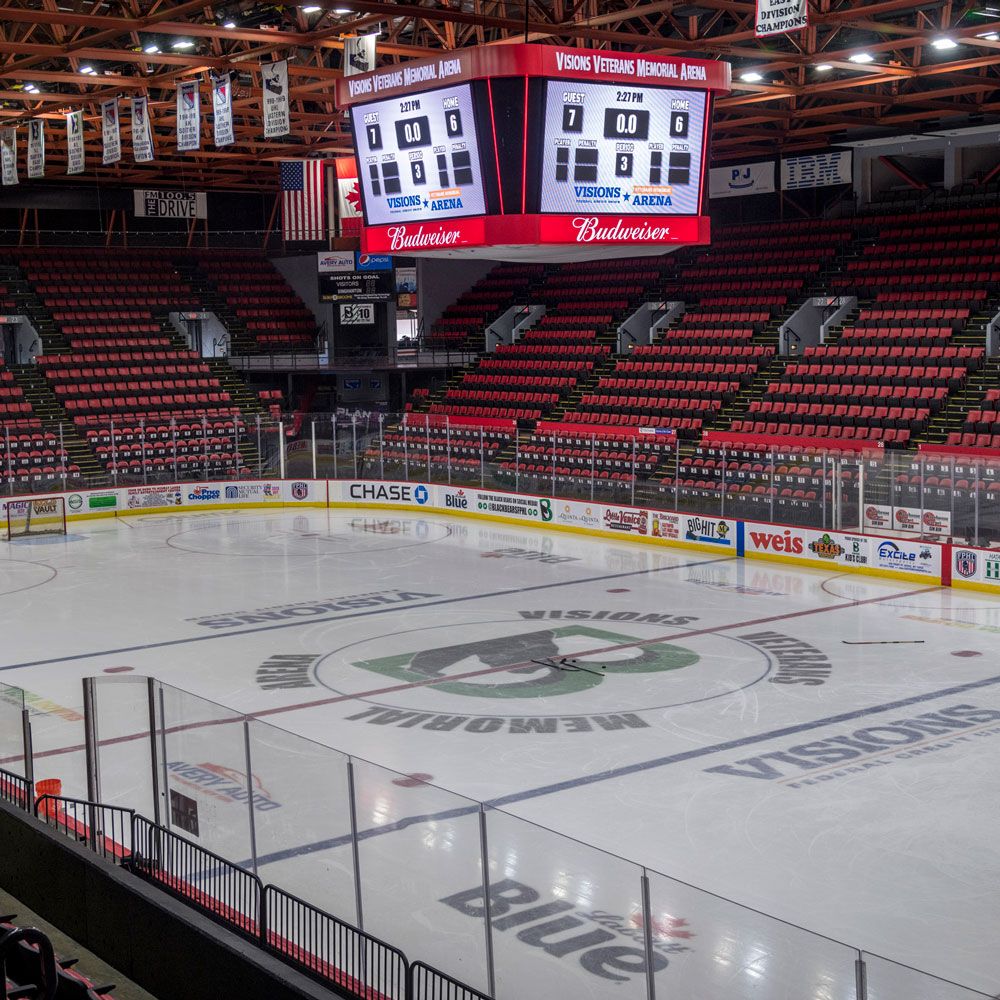 Danbury Hat Tricks at Binghamton Black Bears at Visions Veterans Memorial Arena