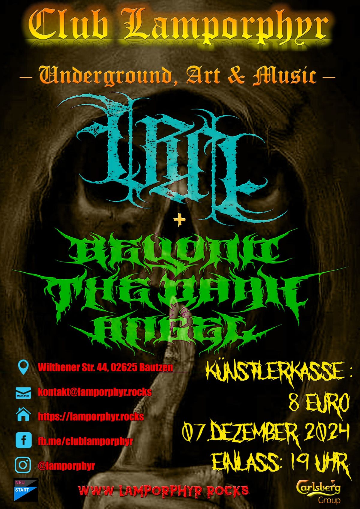 U R N - Universe Raises Nothingness & Beyond the Dark Angel (Black Metal)