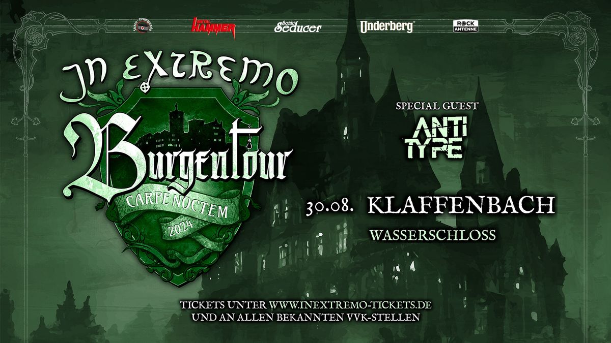 In Extremo - "Carpe Noctem - Burgentour 2024" + Special Guest | Klaffenbach, Wasserschloss