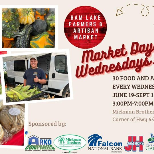 Ham Lake Farmers & Artisan Market - LAST ONE!