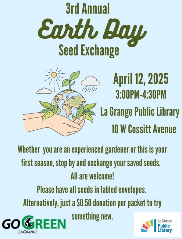 Earth Day Seed Exchange