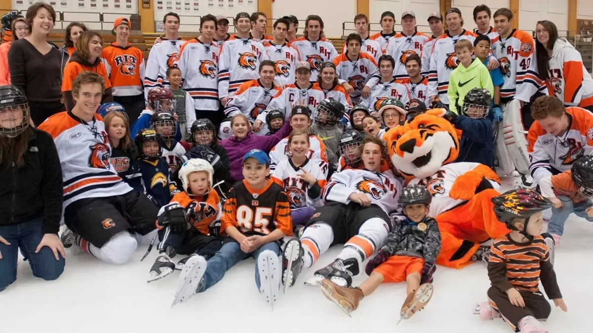 Rochester Institute of Technology Tigers at Army Black Knights Mens Hockey