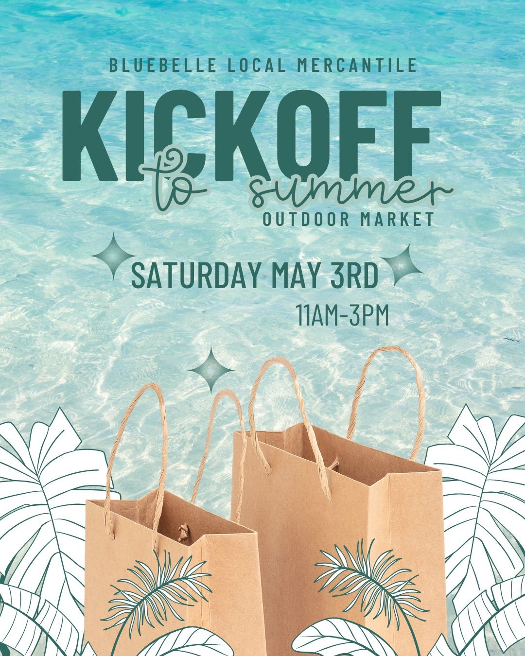 Bluebelle\u2019s Kickoff To Summer Outdoor Market 