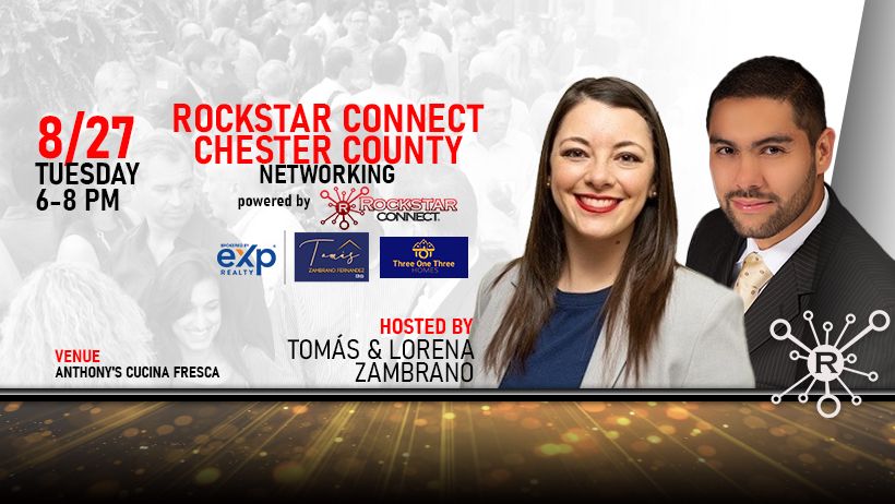 Free Rockstar Connect Chester County Networking Event (July)