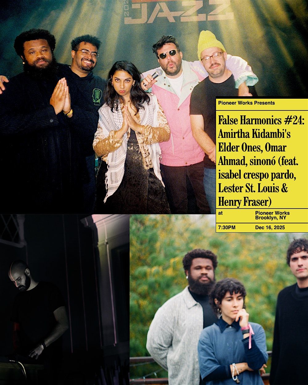 False Harmonics #24: Amirtha Kidambi's Elder Ones, Omar Ahmad, sinon\u00f3
