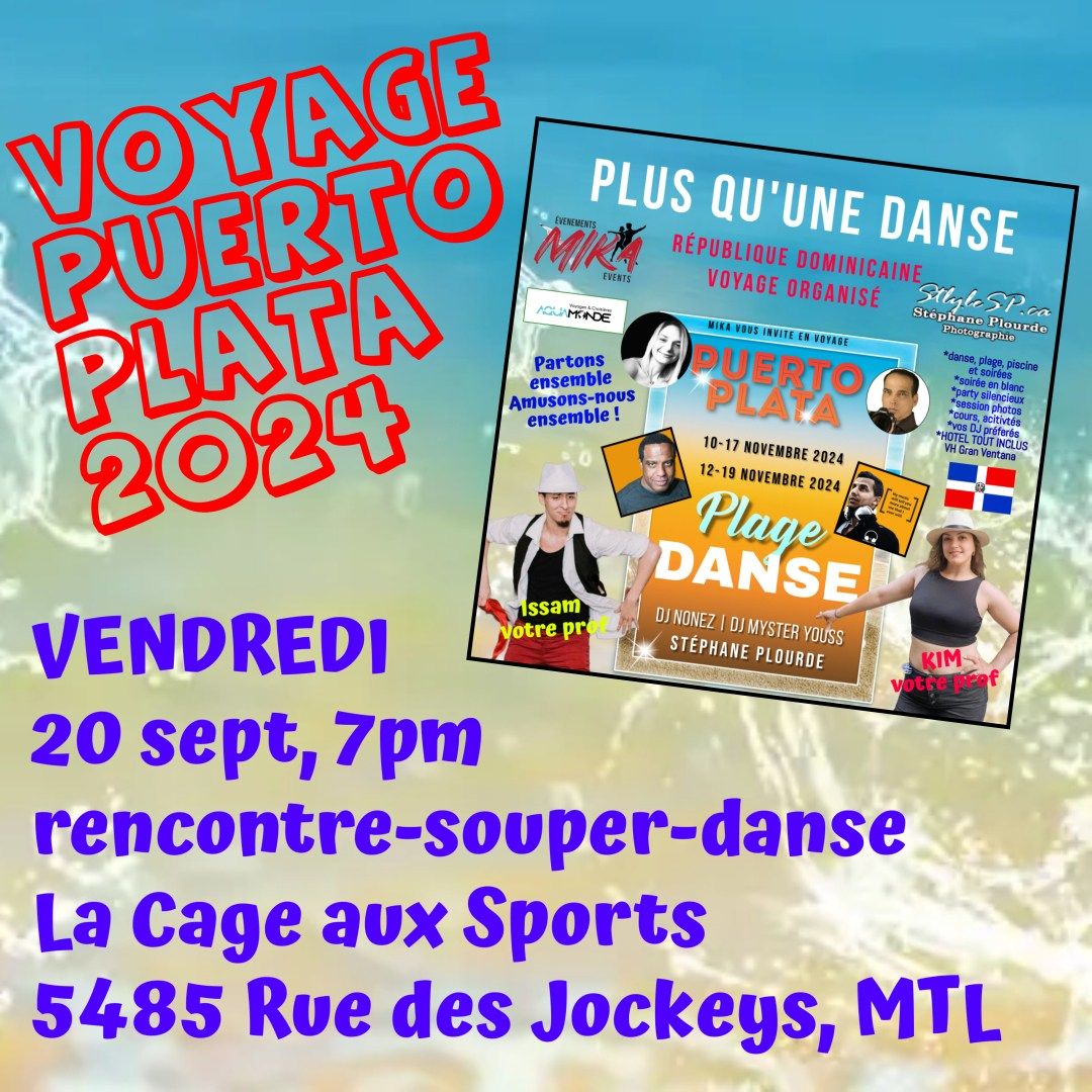 Vendredi souper-rencontre-danse 7pm