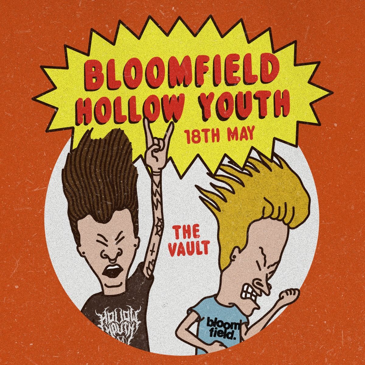 BLOOMFIELD \/ HOLLOW YOUTH \/ THE VAULT