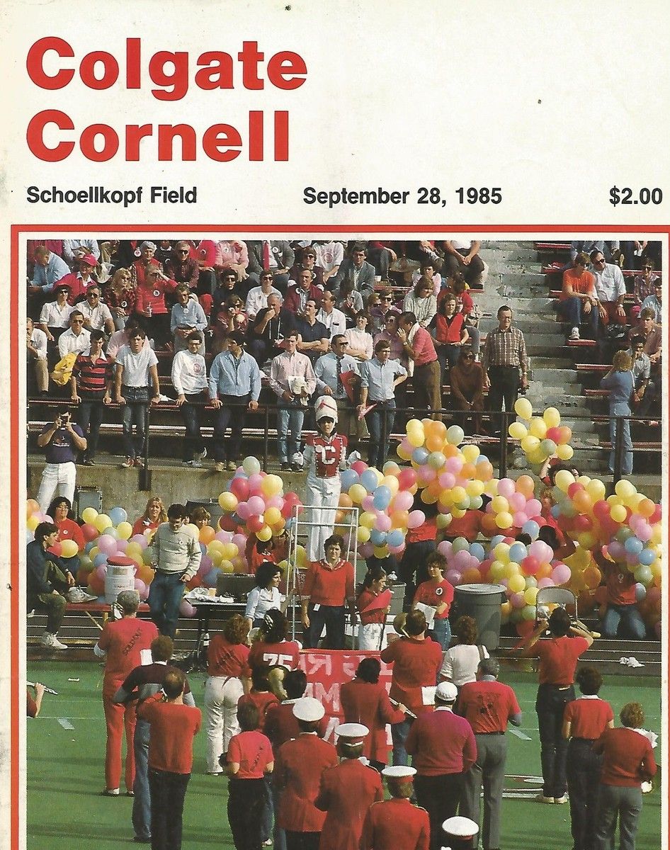 Colgate Raiders at Cornell Big Red Football at Schoellkopf Field