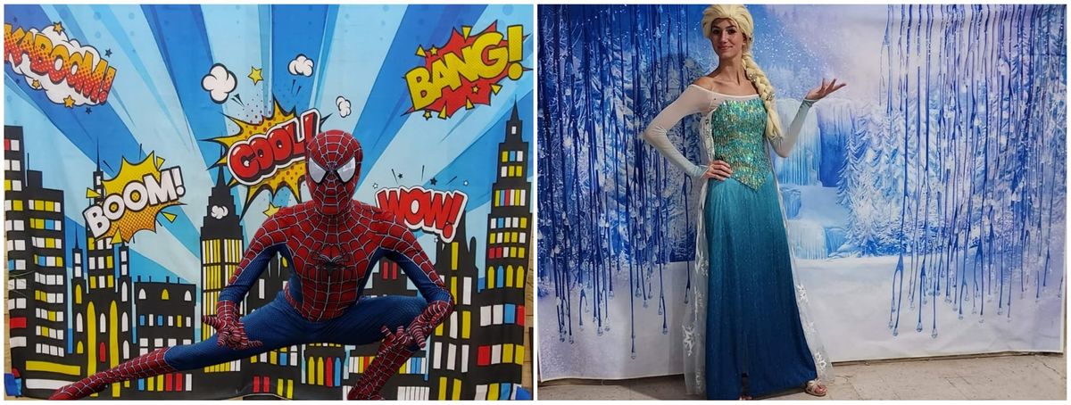 Meet & Greet with Mr. Spider & The Snow Queen!