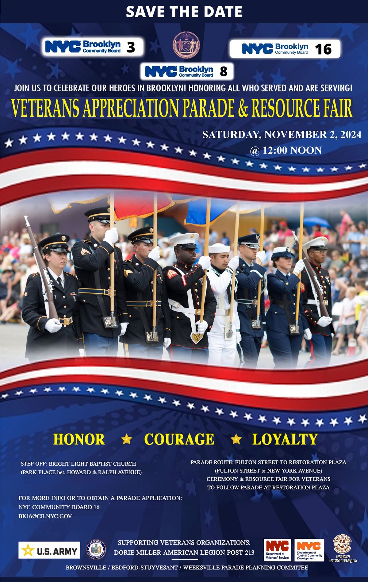 6th Annual Veterans Appreciation Parade & Resource Fair