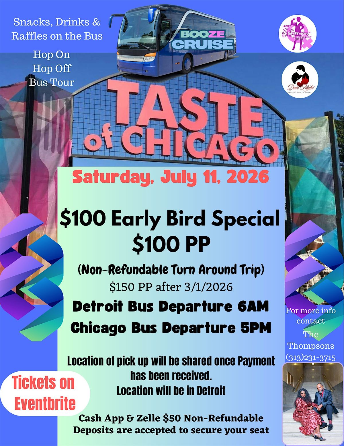 2026 Chicago Taste Fest Booze Cruise