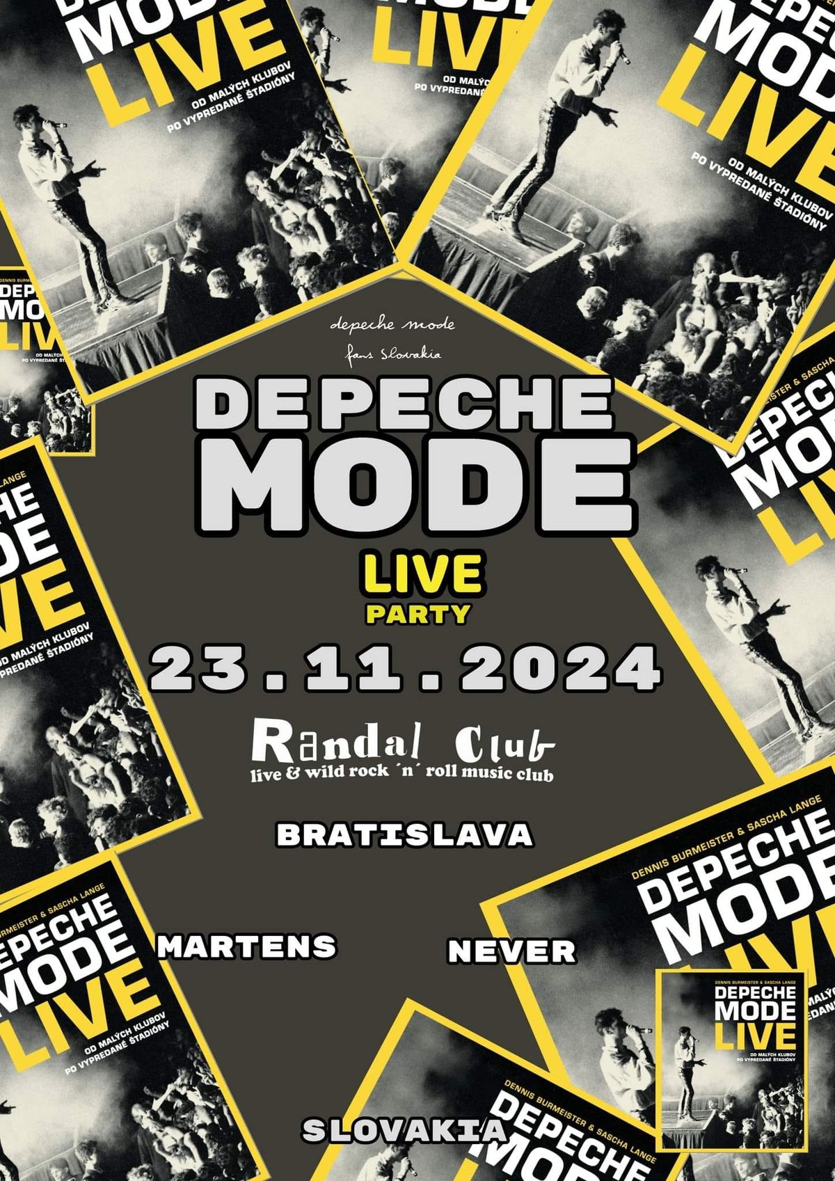 DEPECHE MODE p\u00e1rty Bratislava