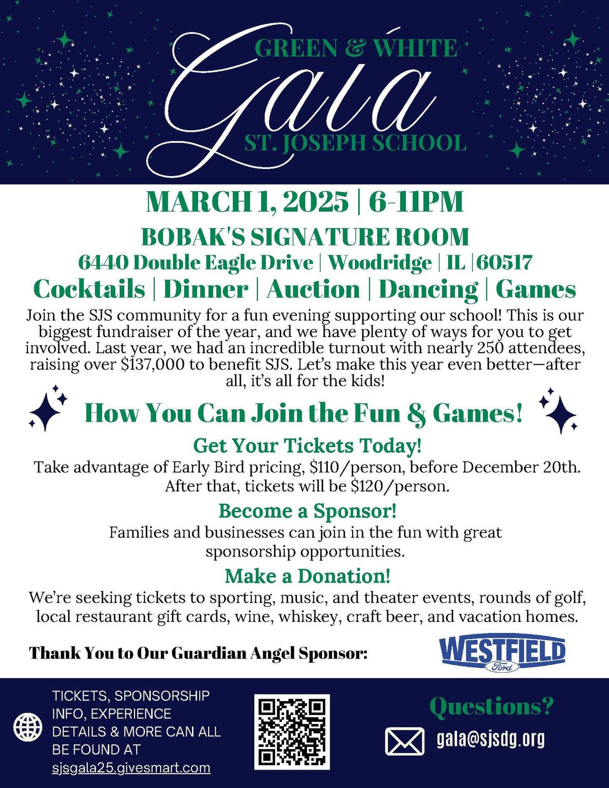 St. Joseph School Green & White Gala