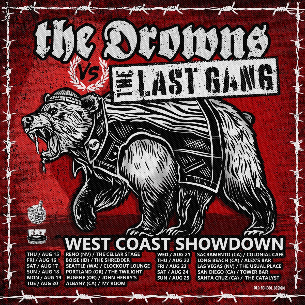 The Drowns vs. The Last Gang Live at The Catalyst, Santa Cruz