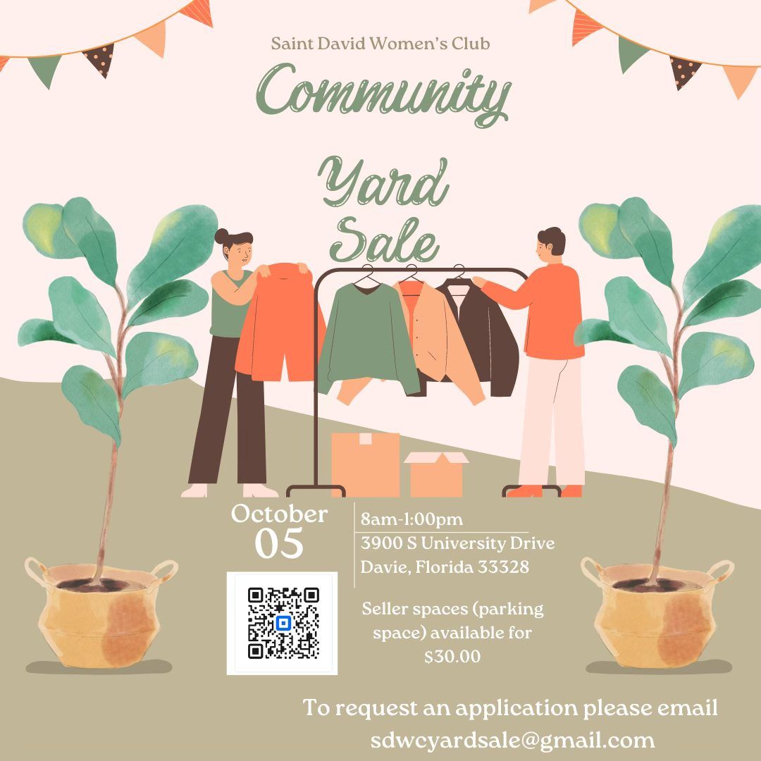 SDWC Community Yard Sale 