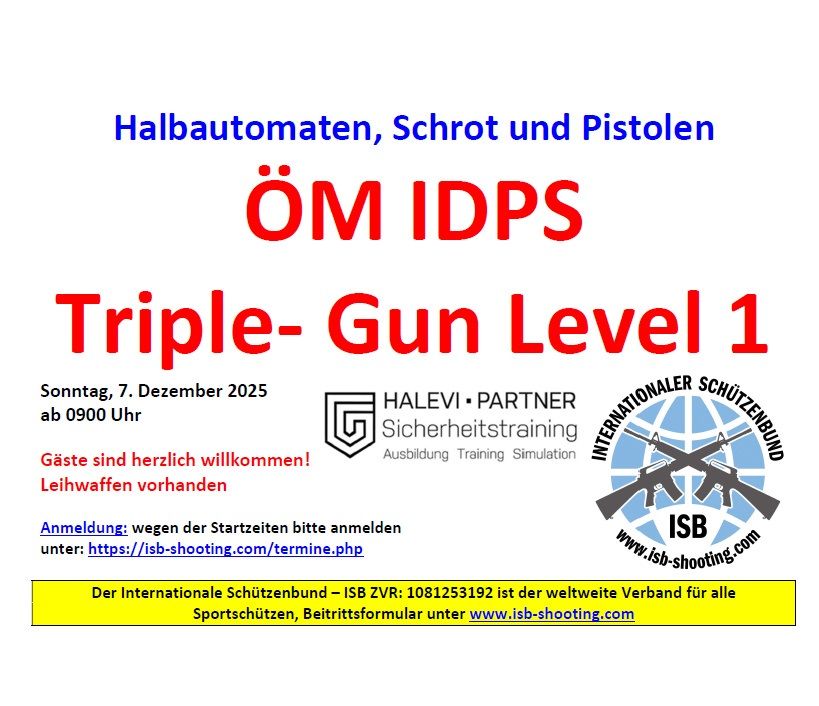 \u00d6M IDPS Triple Gun 7. Dezember