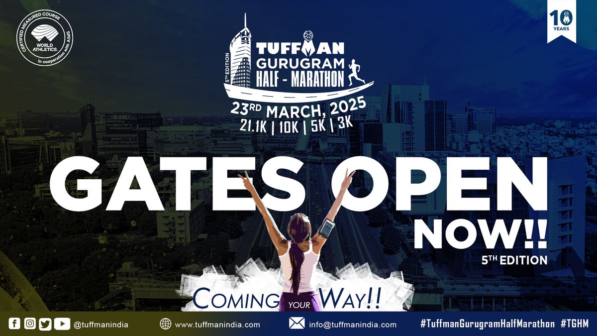 Tuffman Gurugram Half Marathon (5th Edition)