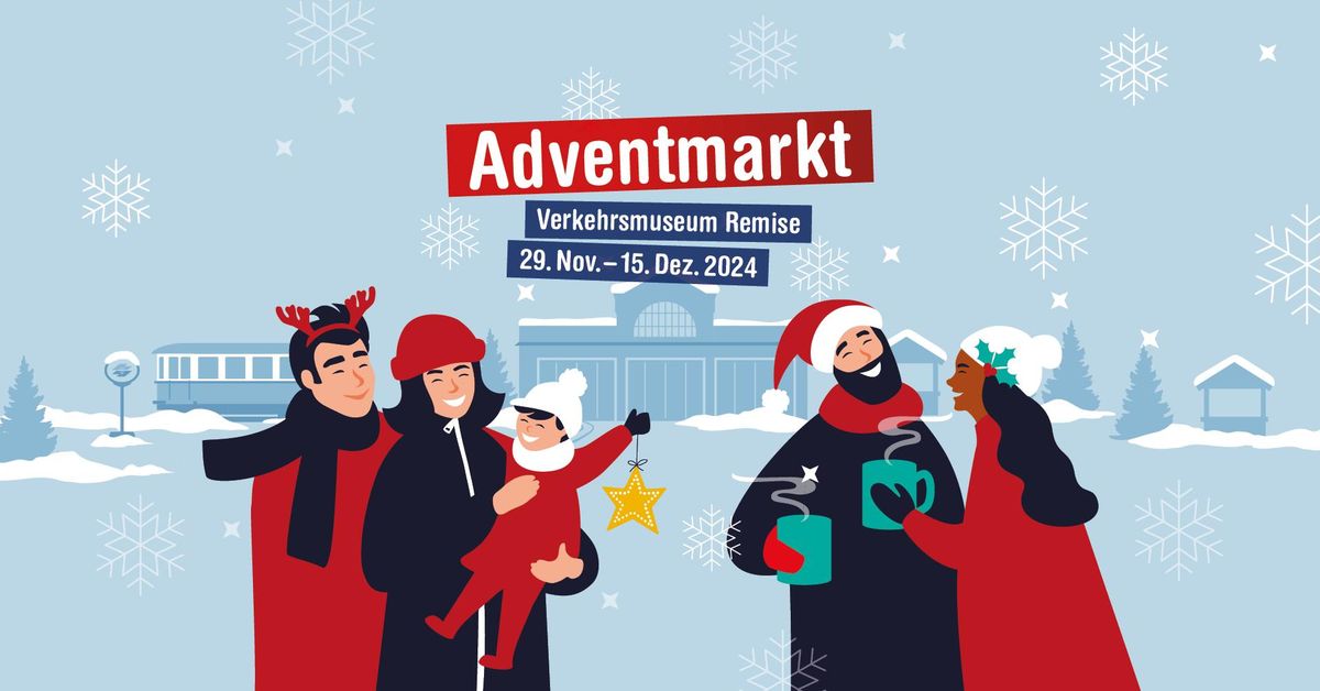 Weihnachtszauber am Adventsmarkt @Verkehrsmuseum Remise. \ud83c\udf84\u2060\u2060\u2060\u2060\u2060\u2060\u2060\ud83d\ude8b