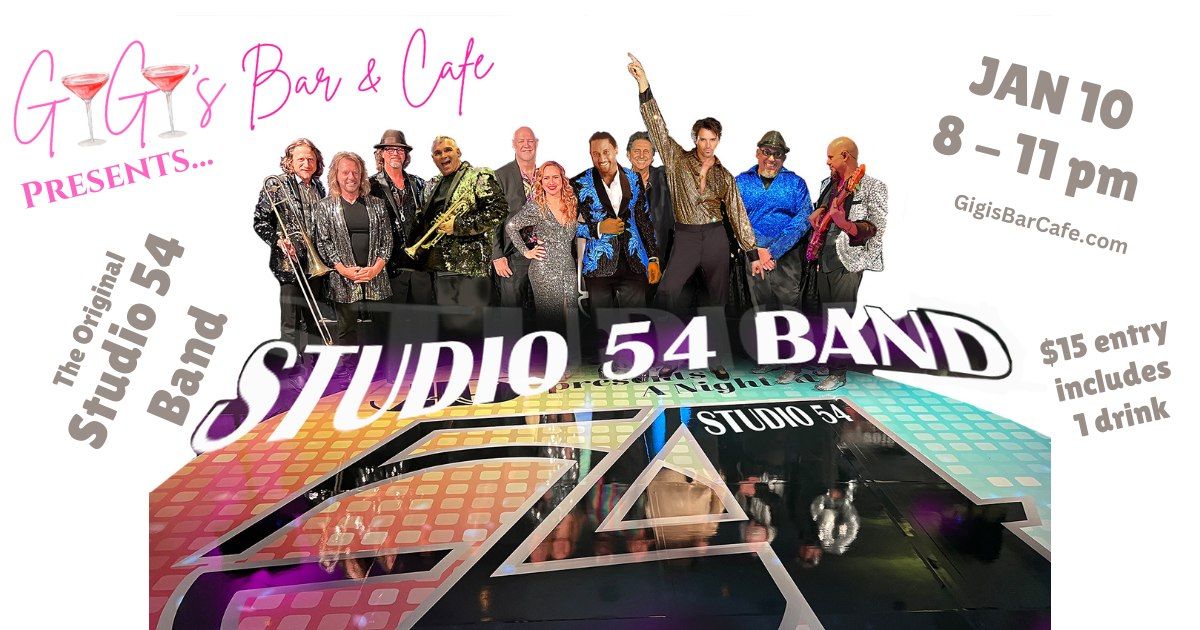 The Original Studio 54 Band Performs LIVE @ Gigi's Bar & Cafe