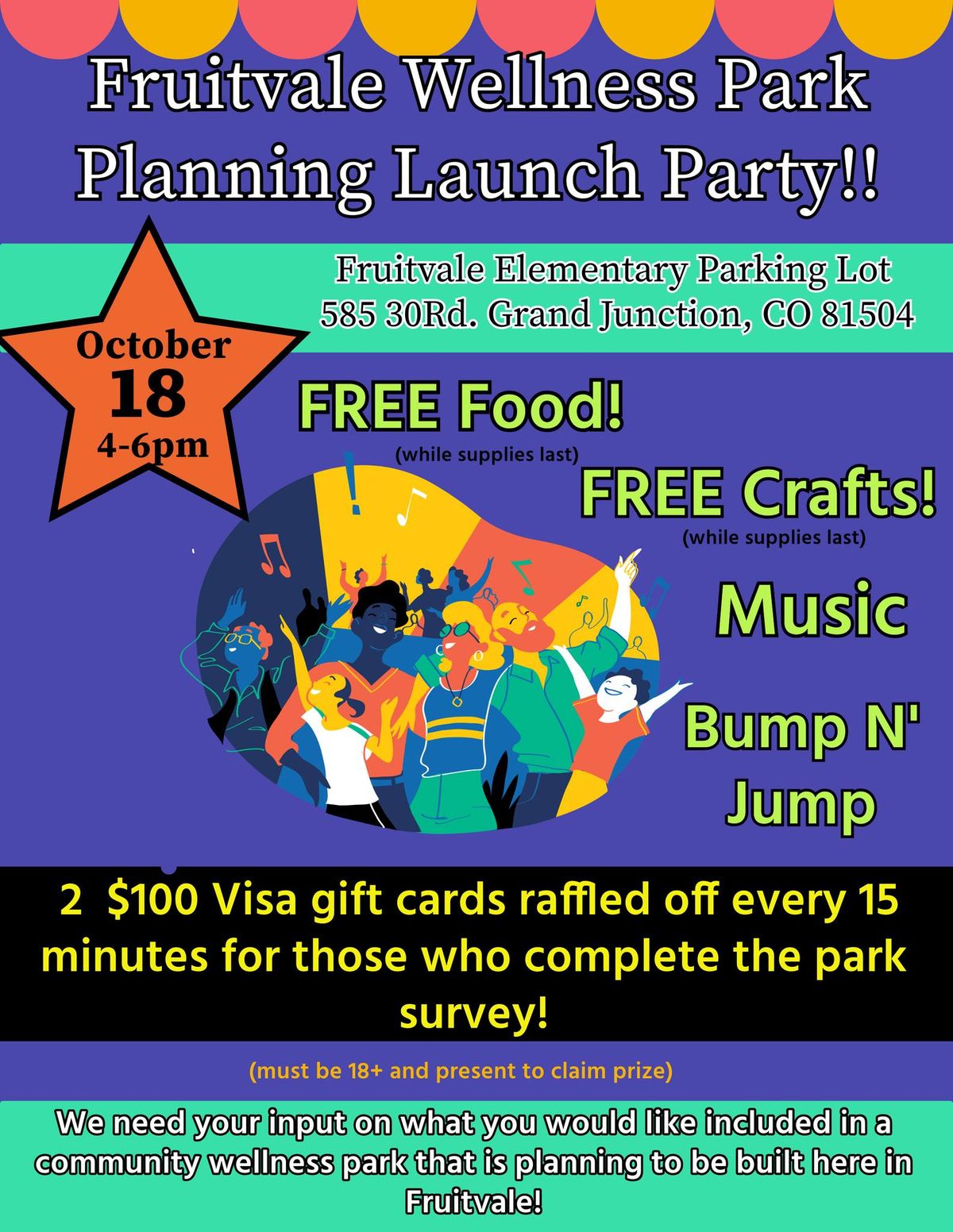 Fruitvale Wellness Park Planning Launch Party!