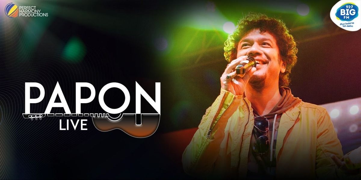 PAPON LIVE IN CONCERT - JAIPUR