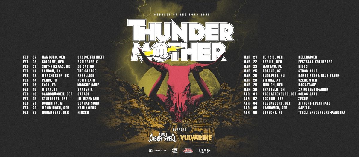 Thundermother \u2022 Berlin \u2022 Festsaal Kreuzberg