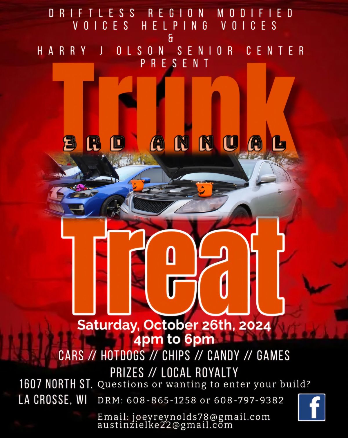 Trunk or Treat presented by DRM And VHV