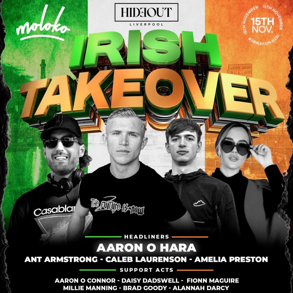 Hideout Liverpool Presents: The Irish Takeover